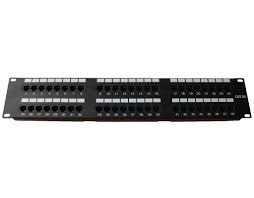 Network Pacht Panel 48 puertos Cat 6e 2U 19 inch/ Rack Mount