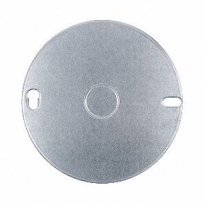 TAPA METALICA CIEGA REDONDA CON HUECO DE 1/2 (ELT-018)